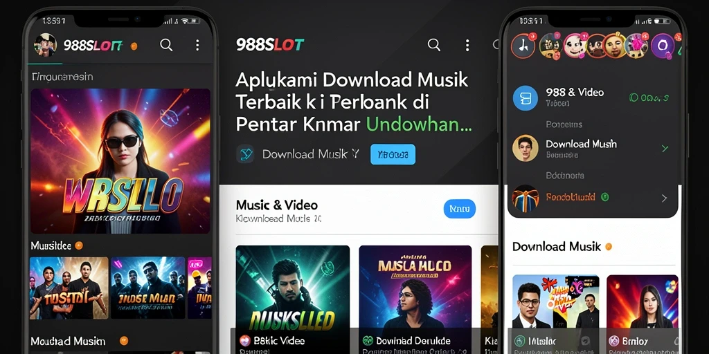Tampilan antarmuka aplikasi 988SLOT yang user-friendly dan menarik.