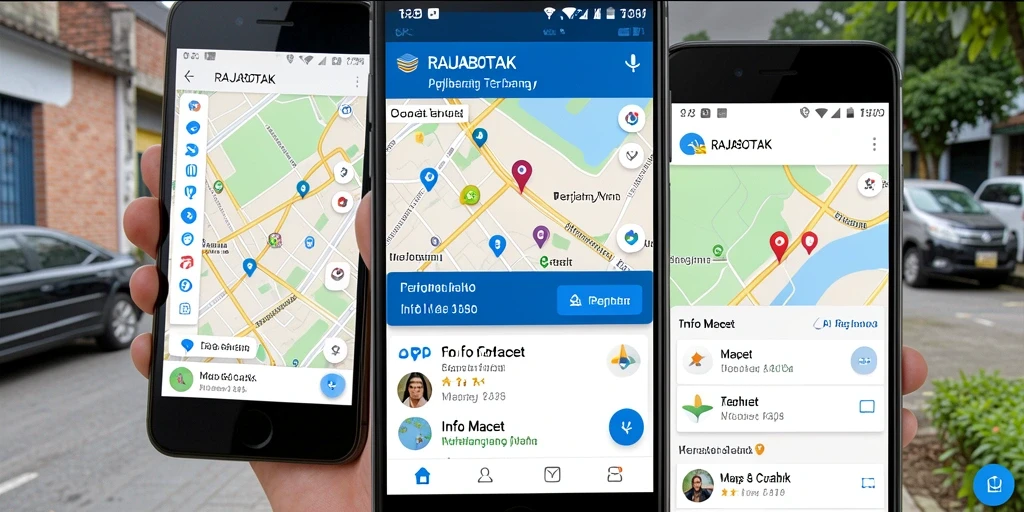 Tampilan antarmuka RAJABOTAK yang informatif dan mudah dipahami.